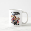 Buscar perro de labrador tazas Patriótico