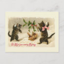 Buscar tres gatos postales Navidades