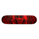 Buscar arte del perro tablas de skate Rojo