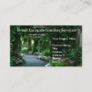 Buscar calzado tarjetas de visita Jardín