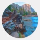 Buscar reflejo pegatinas Montaña