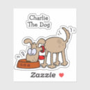 Buscar perro del dibujo animado pegatinas Para todos