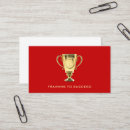 Buscar éxito tarjetas de visita Profesional