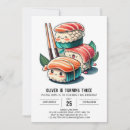 Buscar sushi lindo invitaciones Sashimi