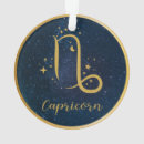 Buscar símbolo del capricornio adornos Cumpleaños