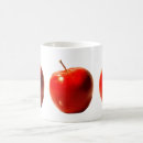 Buscar manzana fresca tazas Rojo