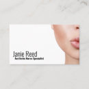 Buscar cirugía tarjetas de visita Enfermera