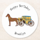 Buscar carruaje posavasos Caballo y carruaje