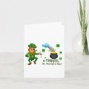 Buscar leprechaun tarjetas Arcoíris
