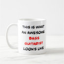 Buscar bajista tazas Músico
