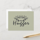 Buscar hugger postales Ecologista