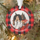 Buscar plástico adornos Monograma