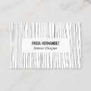 Buscar mano dibujada tarjetas de visita Minimalista