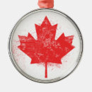 Buscar bandera de canadá adornos País