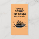 Buscar salsa caliente tarjetas de visita Chile