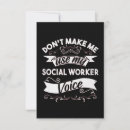 Buscar trabajo social tarjetas Trabajador