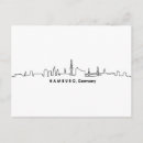 Buscar skyline silhouette postales Stadt