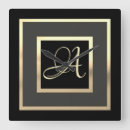 Buscar enmarcado relojes de pared Oro