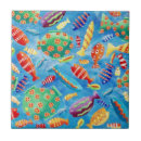 Buscar arrecifes de coral azulejos Peces