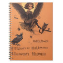 Buscar búho del vintage libretas Halloween