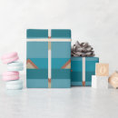 Buscar minimalista papel de regalo Azul
