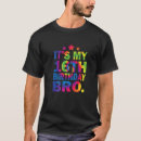 Buscar número 16 camisetas Cumpleaños