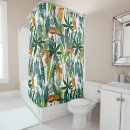 Buscar selva tropical cortinas de baño Animales