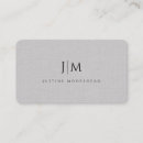 Buscar lino tarjetas de visita Elegante