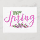 Buscar flores de la primavera postales Acuarela floral