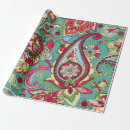 Buscar paisley papel de regalo Patrón