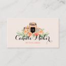 Buscar candle tarjetas de visita Casero