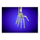 Buscar huesos de mano postales Anatomía humana