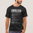 Buscar traducción camisetas Inglés