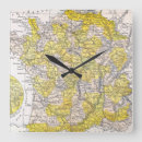 Buscar antique map relojes de pared France