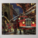 Buscar coche de bomberos posters Firetruck
