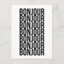 Buscar diseño francés postales Divertido