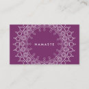 Buscar namaste tarjetas de visita Mandala