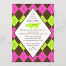 Buscar de buen gusto invitaciones Verde