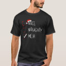 Buscar naughty camisetas Santa