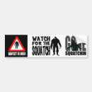 Buscar squatch pegatinas parachoque Pie grande