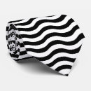 Buscar raya blanco y negro corbatas General y unisex