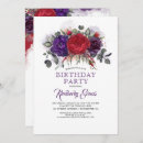 Buscar terciopelo invitaciones Floral