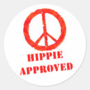 Buscar hippies pegatinas Paz
