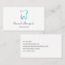 Buscar dientes tarjetas de visita Diente dental
