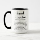 Buscar director de la banda tazas Profesores