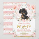 Buscar dachshund invitaciones Para niños