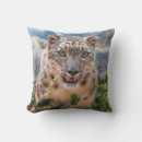 Buscar nieve cojines Leopardo de las nieves