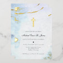 Buscar tradicional invitaciones para bautizos Oro