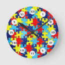 Buscar autismo relojes de pared Asperger