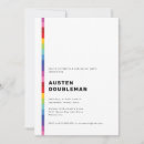 Buscar arco iris gay invitaciones Moderno